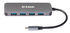 HUB USB D-Link USB-C Macho > 3 x USB 3.0 (SS) + 1 x USB 3.0 Quick Charge (BC 1.2) + 1 x USB-C (Thunderbolt 3) (PD60W) image number null
