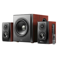 Altavoces Edifier S350DB 2.1 Bluetooth 5.1 150W RMS Marrones