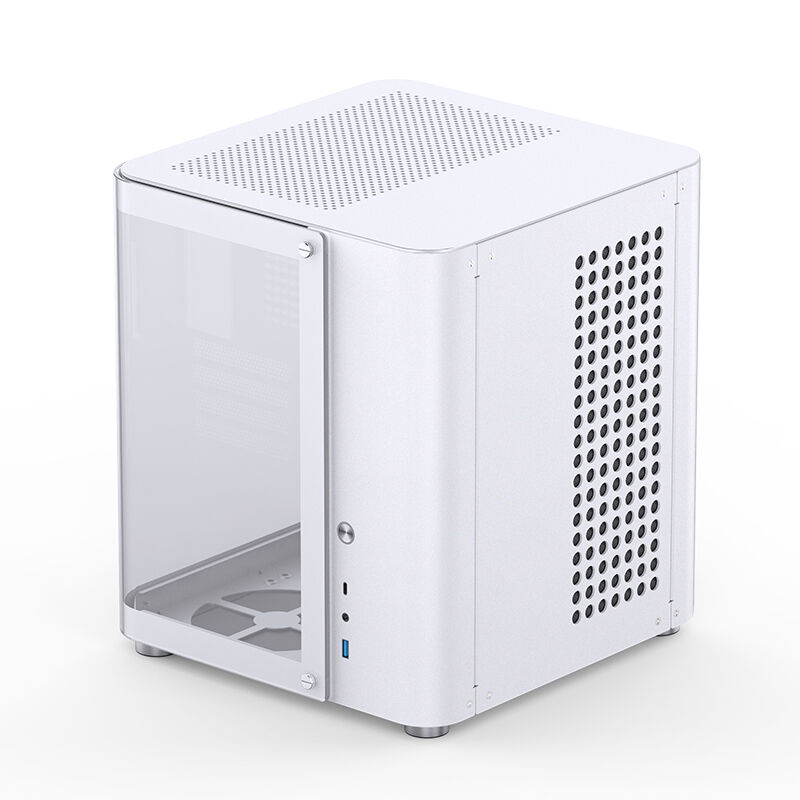 Caja Micro-ATX Jonsbo TK-1 2.0 Vidrio Templado Blanco