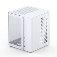 Caja Micro-ATX Jonsbo TK-1 2.0 Vidrio Templado Blanco