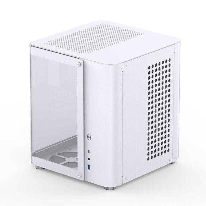 Caja Micro-ATX Jonsbo TK-1 2.0 Vidrio Templado Blanco image number 0