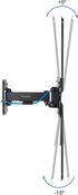 Soporte de Pared Tooq Tilt e Giratónrio 13" a 55" 67-199 mm Max. 25kg Negro image number null