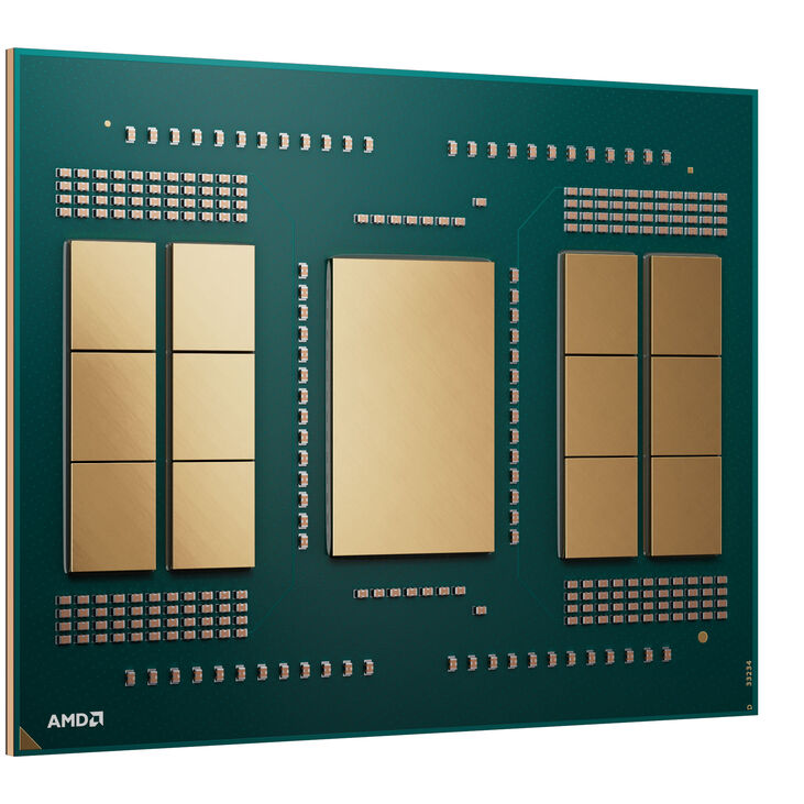 Procesador AMD Threadripper PRO 9995WX 192-Core (2.5GHz-5.4GHz) 480MB sTR5 TRX50 / WRX90 / Pro 695 image number 4