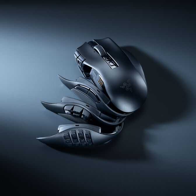 Rat&oacute;n Razer Naga V3 Pro 50000DPI Wireless/Bluetooth Negro image number 15