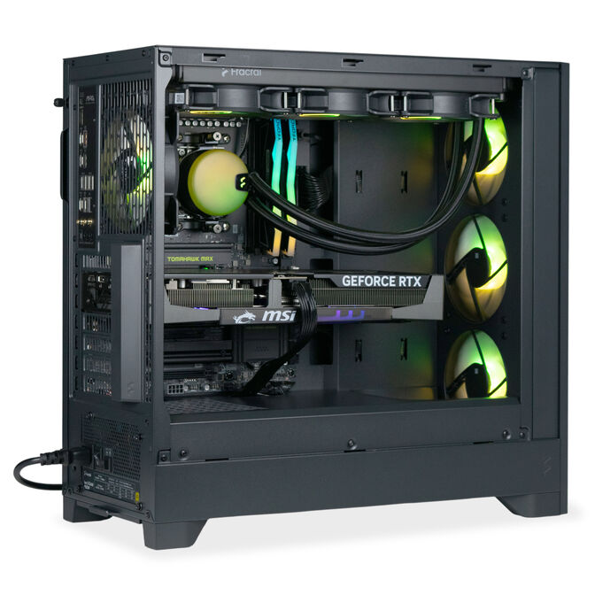 Ordenador King Mod Gamer-PC Fractal Ryzen 7 9800X3D 32GB DDR5 2TB RTX 5070 Ti WiFi W11 image number 2