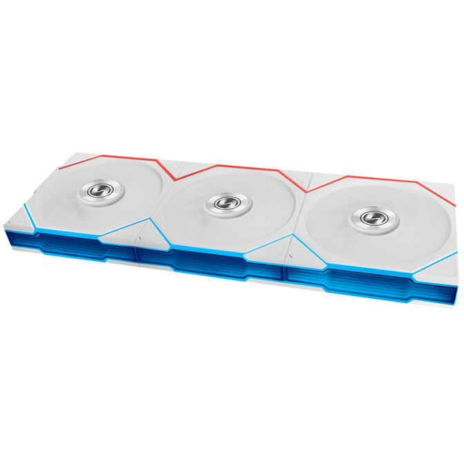 Ventilador Lian Li UNI FAN TL120 FLEX Wireless Reverse Blade Blanco 120mm (Pack 3) image number 0