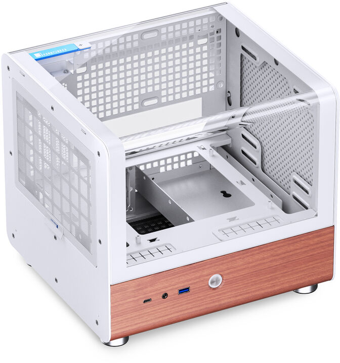 Caja Mini-ITX Jonsbo TK-0 Blanco image number 4