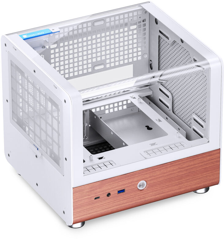 Caja Mini-ITX Jonsbo TK-0 Blanco image number 4