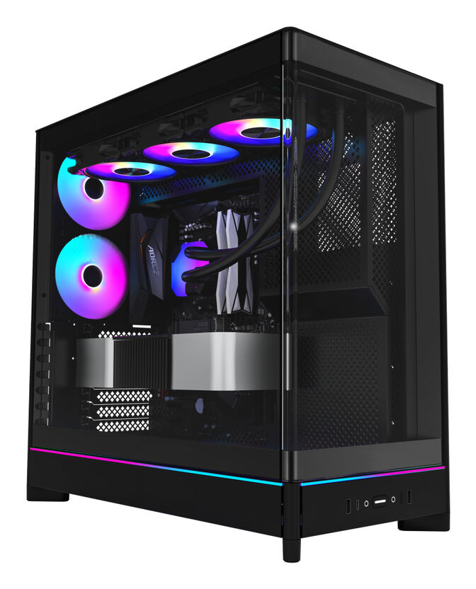 Caja ATX Montech HS02 Pro Negro image number 2