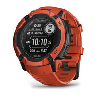 Smartwatch Garmin Instinct 2X Solar 50mm Vermelho