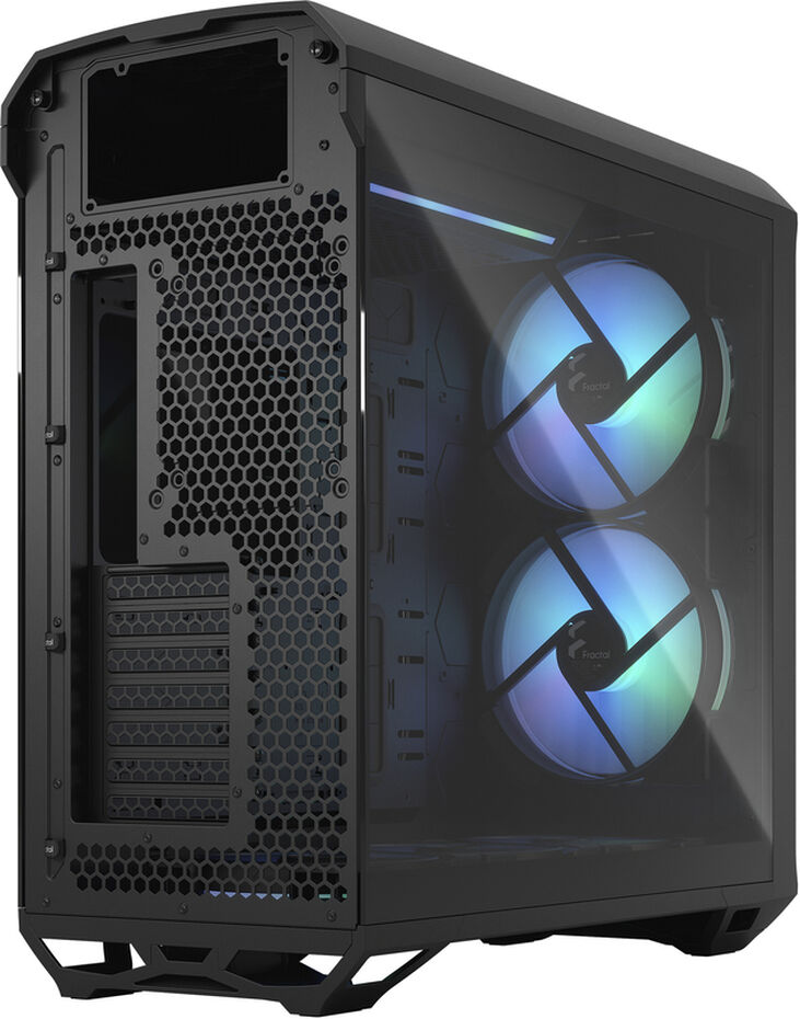 Torre E-ATX Fractal Design Torrent Black RGB Cristal Templado Light Tint image number 4