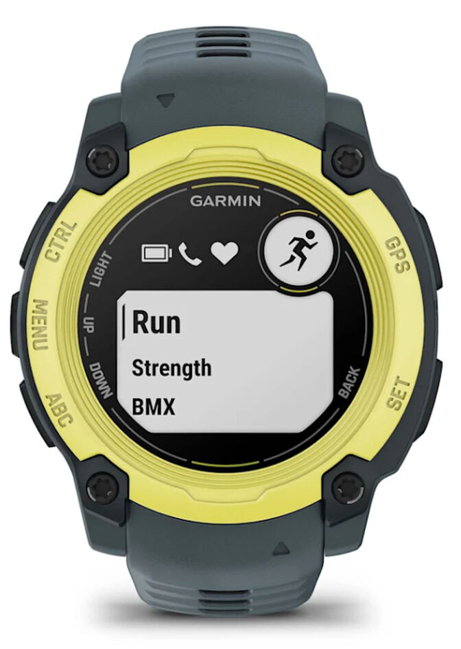 Smartwatch Garmin Instinct E 40mm Amarelo/Azul image number 1