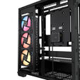 Torre E-ATX Corsair 3500X LXR Link RGB Negro Cristal Templado image number null