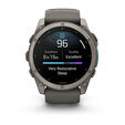 Smartwatch Garmin Fenix 9 Sapphire Titanium 51mm Cinzento image number null
