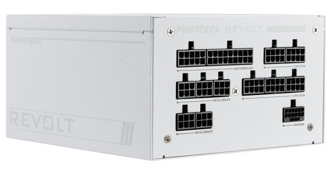 Fuente Modular Phanteks Revolt ATX 3.0 PCIe 5.0 1200W Platinum Branca (Sin Cables Inclu&iacute;dos) image number 0