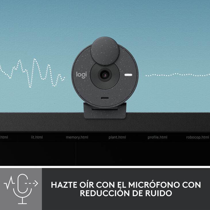 Webcam Logitech Brio 300 Full HD 1080p USB Type-C image number 8