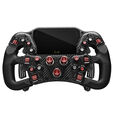 Volante Asetek SimSports Invicta Formula 4.3" LCD, USB-C, Red on Black image number null