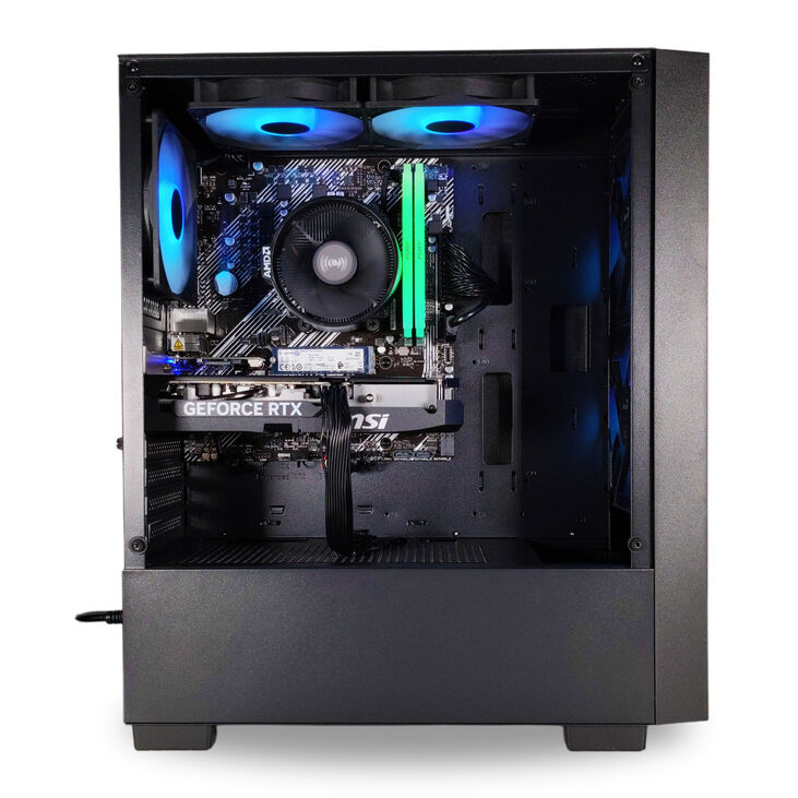 Ordenador AURA Gamer-PC TEAM 7 EDITION Ryzen 5 7500F 32GB DDR5 1TB RTX 5060 WiFi W11 image number 2