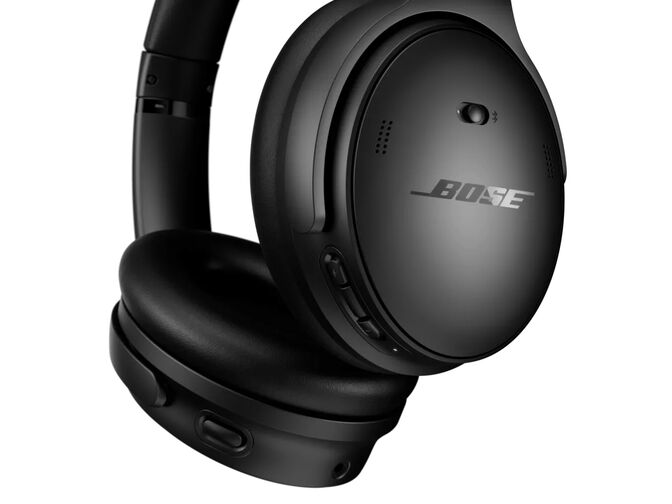 Auscultadores Bose QuietComfort Noise Cancelling Over-Ear Bluetooth Preto image number 6