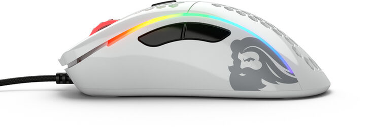 Ratón Gaming Glorious Model D Glossy Blanco image number 4
