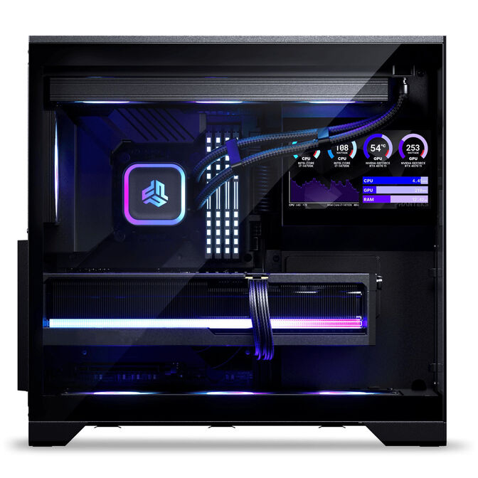 Caja ATX Phanteks XT V5 LCD DRGB Negra image number 4