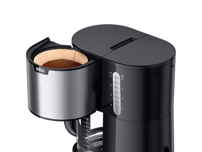 Cafetera de Goteo Braun PurShine KF 1500 Negro/Inox image number 2