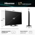 Televisor Hisense 65U7Q 65" Mini LED UltraHD 4K VIDAA image number null