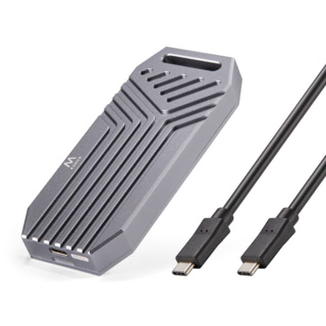 Caja Externa M.2 Ewent EW7062 NVMe/PCIe USB-C 4 Gris Screwless image number 0