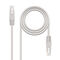 Cable de Red NanoCable RJ45 CAT.6 UTP AWG24 1 M
