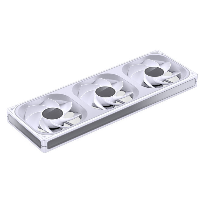 Ventilador Jonsbo ZB-360 RGB de Marco &Uacute;nico de Flujo Invertido Blancos &ndash; Triple Ventilador 120mm (360mm) image number 3