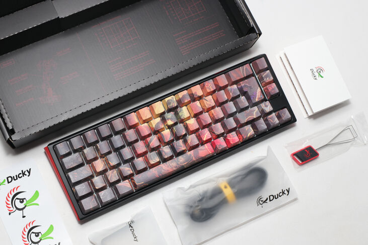 Teclado Mecânico Ducky ONE 3 SF RGB x Doom Limited Edition MX-Red (ES) image number 9