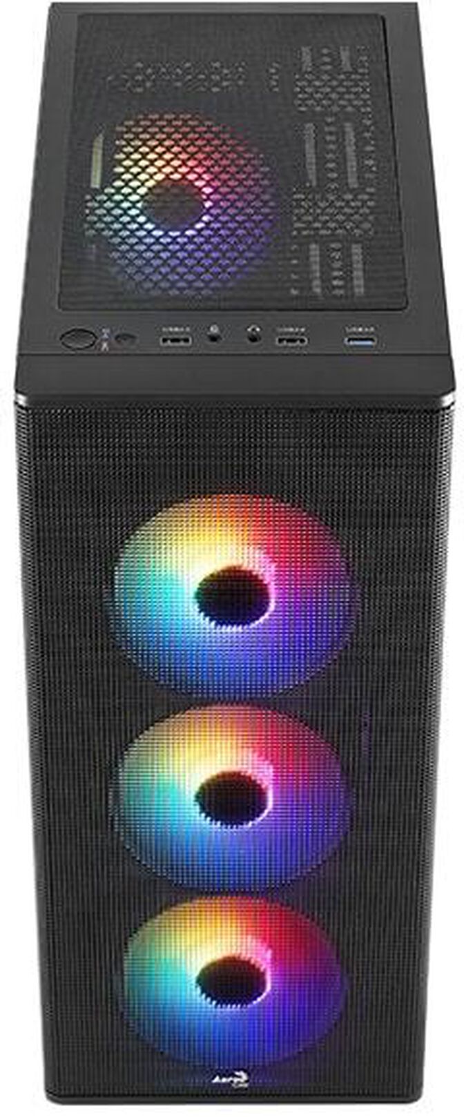 Caja ATX Aerocool Designer ARGB Preto image number 3