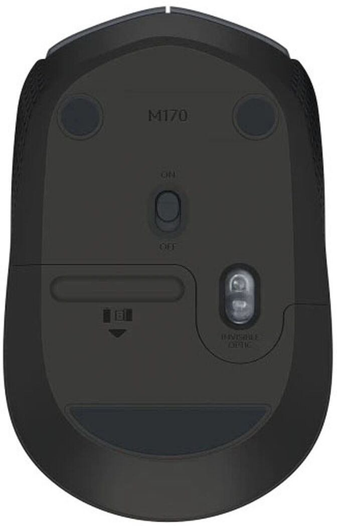 Rat&oacute;n &Oacute;ptico Logitech M170 Wireless Gris/Negro image number 2