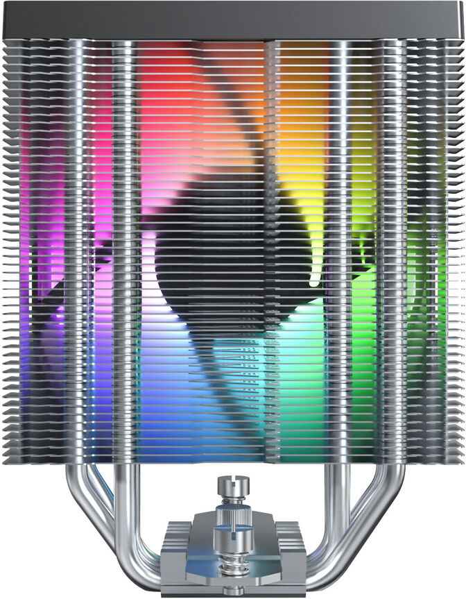 Cooler CPU Montech NX400 120mm Negro ARGB image number 4