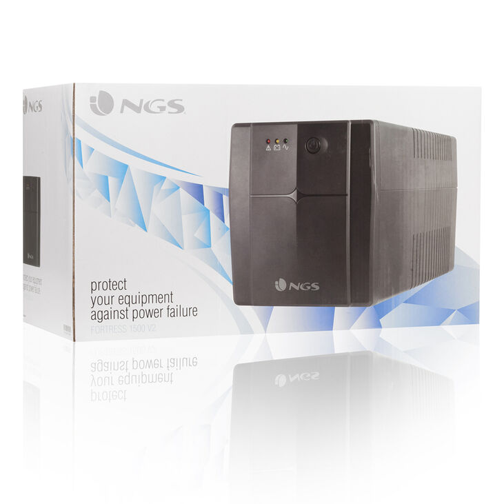 UPS NGS Off-line Fortress 1500V2 720W 3 Tomas de Protección image number 4