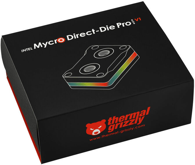 Bloco Thermal Grizzly Mycro Direct-Die Pro RGB V1 Intel 1700 image number 4