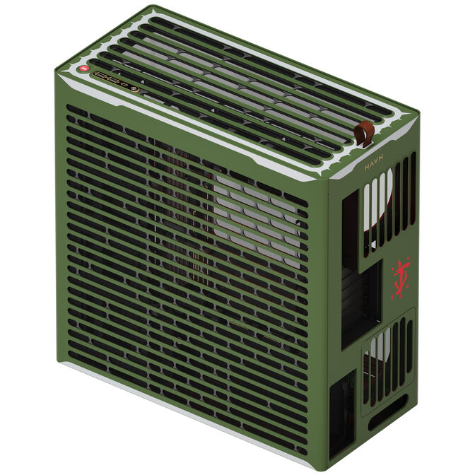 Caja ATX HAVN HS 420 Base Negro DOOM The Dark Ages Limited Edition image number 7