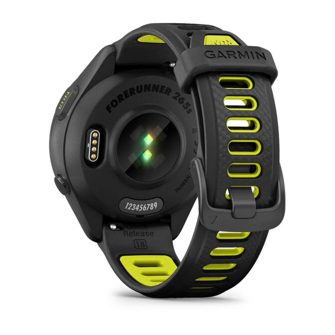 Smartwatch Garmin Forerunner 265S 42mm Preto/Amarelo image number 6