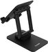 Soporte Mesa Tooq Giratório Ajustable p/ Tablet Max. 13" Negro image number null