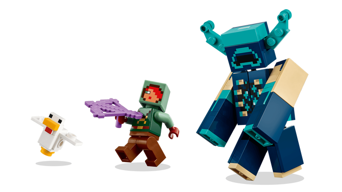 LEGO Minecraft: El Encuentro con el Guardian, 238 Piezas (21274) image number 4