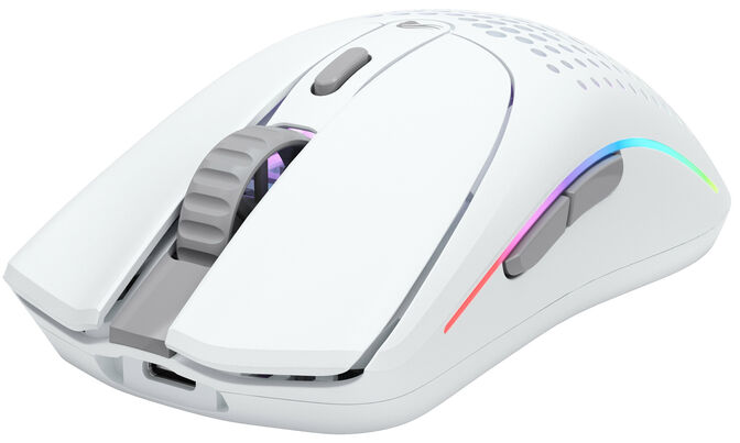 Rat&oacute;n Gaming Glorious Model O 2 Wireless Blanco image number 5
