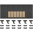 Paneles Acusticos Streamplify 9uni - GY image number null