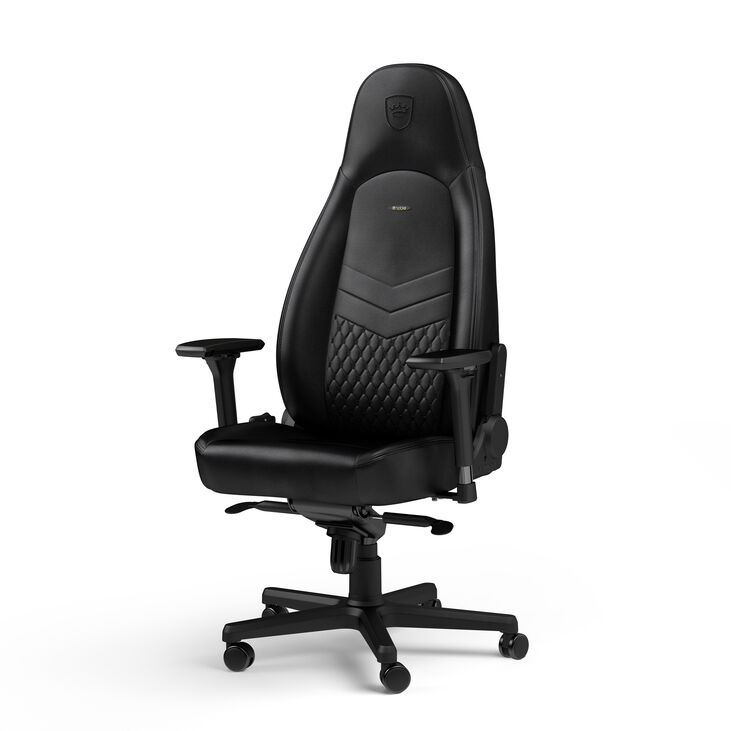 Silla noblechairs ICON Real Leather Negro image number 0