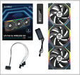 Ventilador Lian Li UNI FAN SL120 Wireless RGB PWM Negro 120mm (Pack 3) image number null
