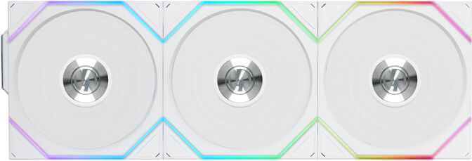 Ventilador Lian Li UNI FAN TL120 RGB Wireless Reverse PWM Blanco 120mm (Pack 3) image number 0