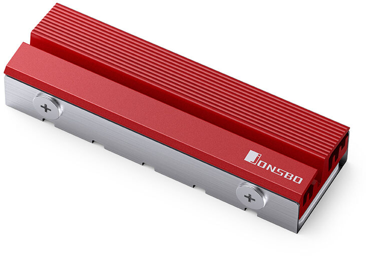 Ventilador Jonsbo M.2-6 SSD Rojo image number 1
