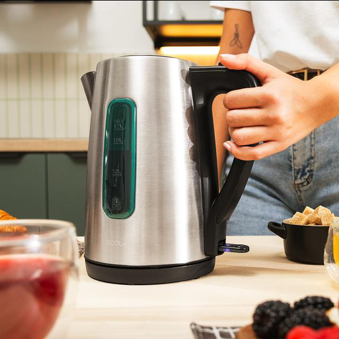 Hervidor El&eacute;ctrico Cecotec ThermoSense 210 Steel image number 3