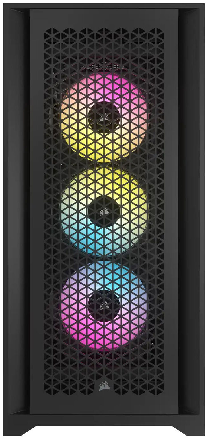 Torre ATX Corsair iCUE 5000D RGB Airflow Negro Cristal Templado image number 5