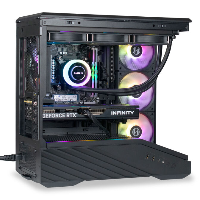Ordenador AURA Gamer-PC Lian Li Ryzen 5 7500F 32GB DDR5 1TB RTX 5060 Ti 16GB WiFi W11 image number 2