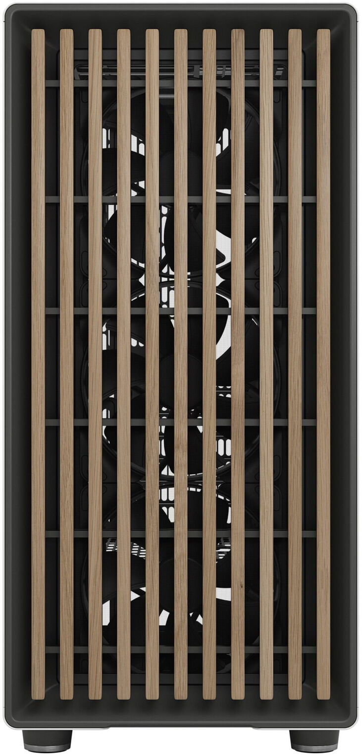 Torre E-ATX Fractal Design North XL Chalk White TG Clear Reverse Connector image number 5